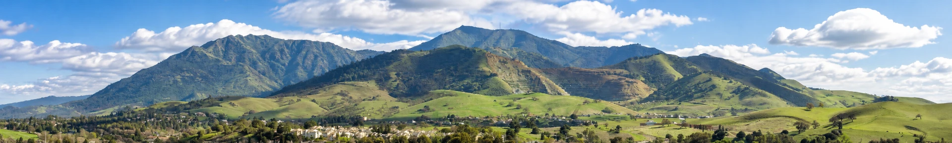 Mount Diablo and Contra Costa County landscape